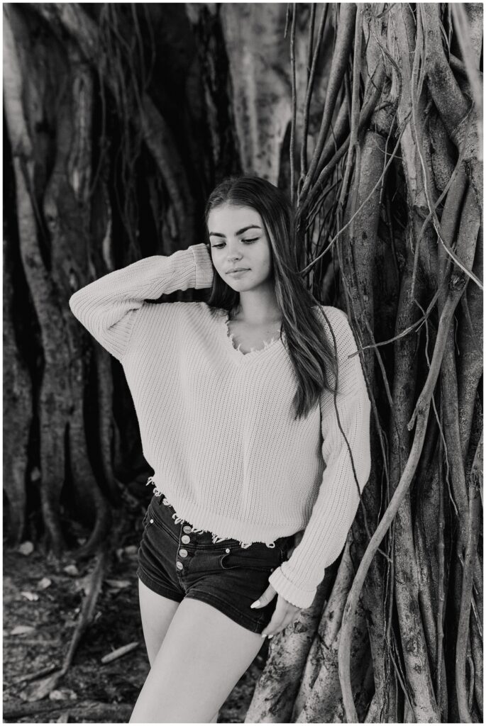 Senior Portraits in Downtown St.Petersburg, Florida captured by Amanda Dawn Photography