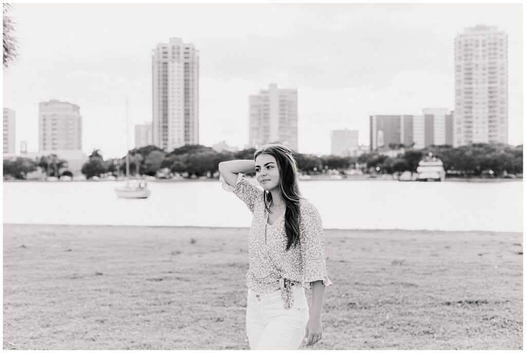 Senior Portraits in Downtown St.Petersburg, Florida captured by Amanda Dawn Photography