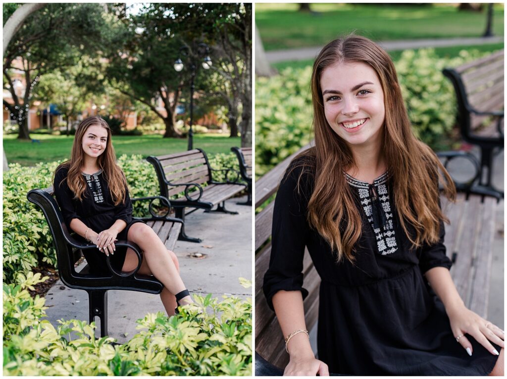 Senior Portraits in Downtown St.Petersburg, Florida captured by Amanda Dawn Photography