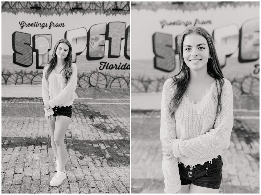 Senior Portraits in Downtown St.Petersburg, Florida captured by Amanda Dawn Photography