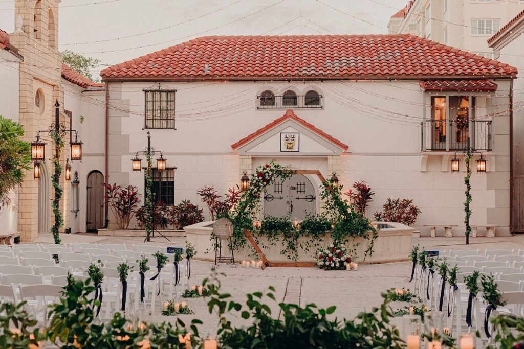 The Bishop Museum of Science and Nature Wedding Venue in Bradenton, Florida.